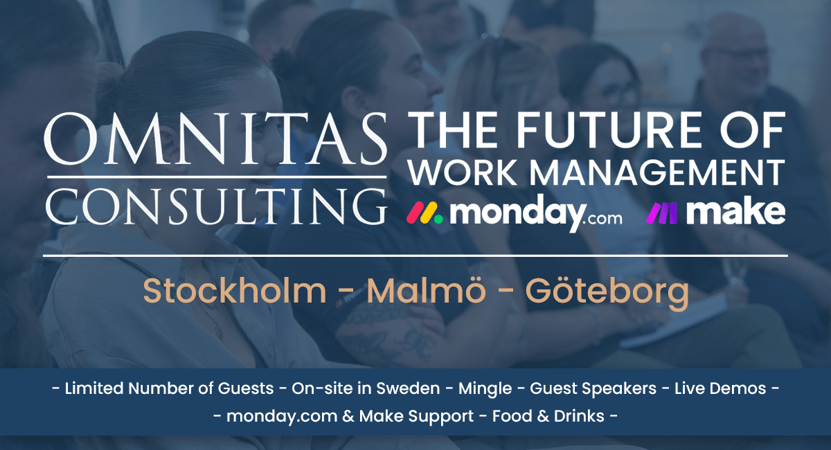 the future of work management - stockholm, malmö and göteborg