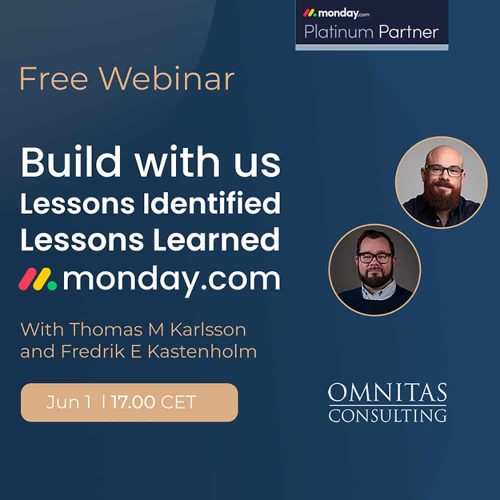 Lessons Identified/ Lessons Learned webinar